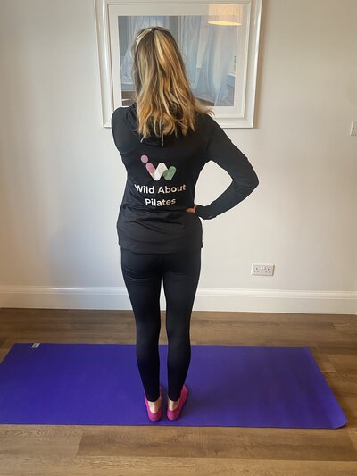 Wild About Pilates Athlete Hoodie (Back)