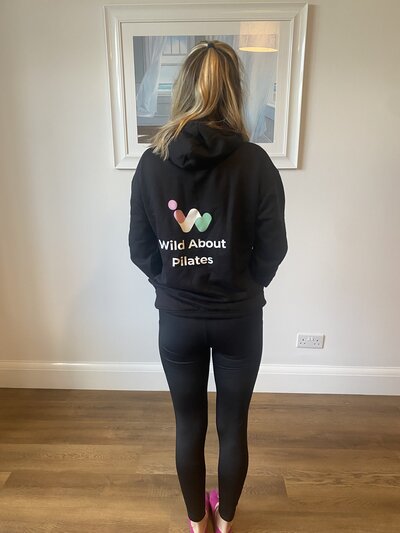 Wild About Pilates Cosy Hoodie (Back)